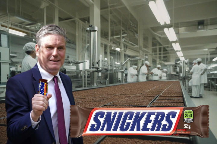 Starmer Snickers Marathon