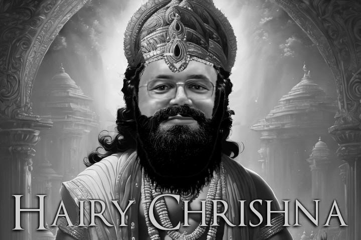 Hairy Chrishna Portrait