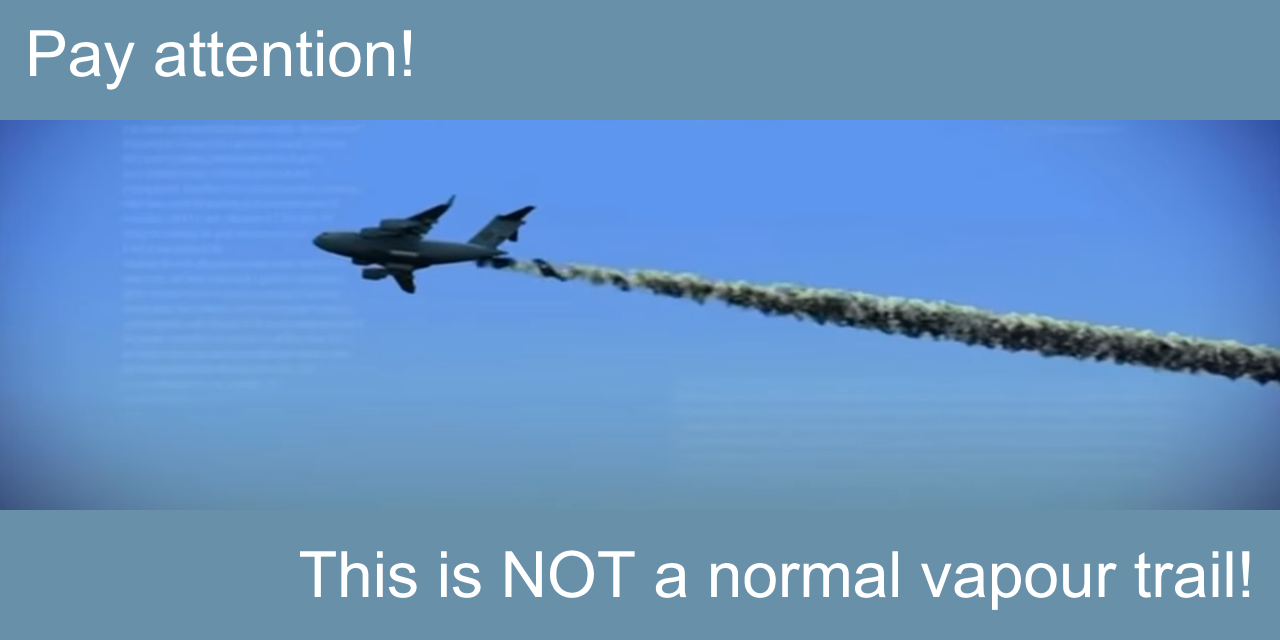 Chemtrail Plane